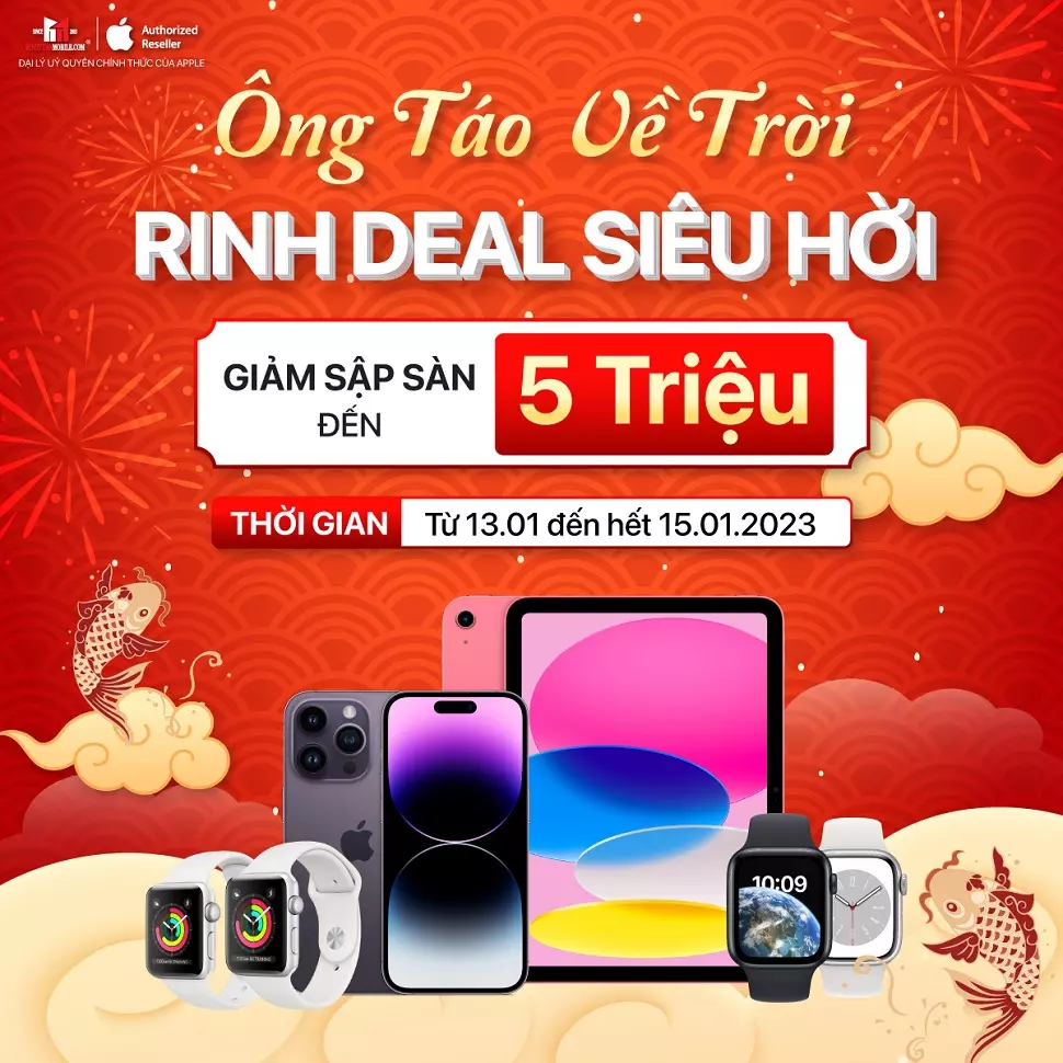 Deal hot ngày Táo quân về trời tại Minh Tuấn Mobile
