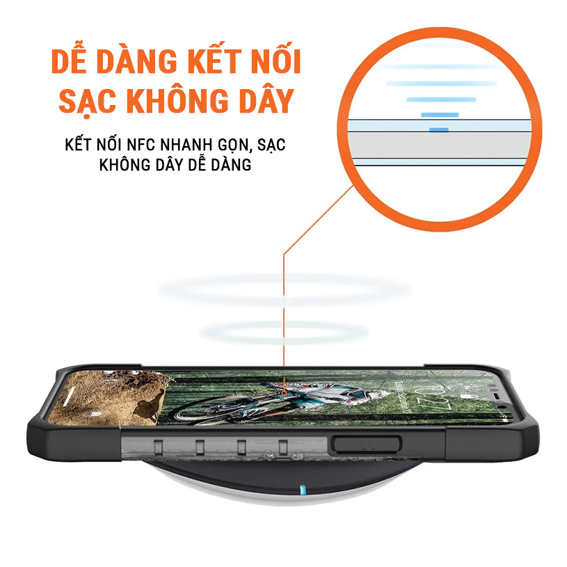 Hỗ trợ sạc không dây và NFC