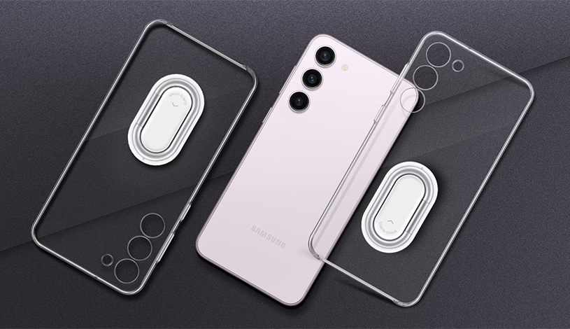 Ốp lưng gập Samsung Galaxy S23 Plus Clear