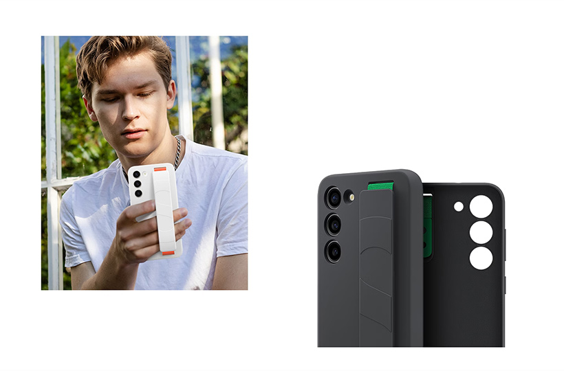 Ốp lưng Samsung Galaxy S23 Plus Silicone kèm dây