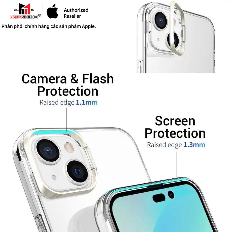 Ốp lưng iPhone 14 Jinya Proclear