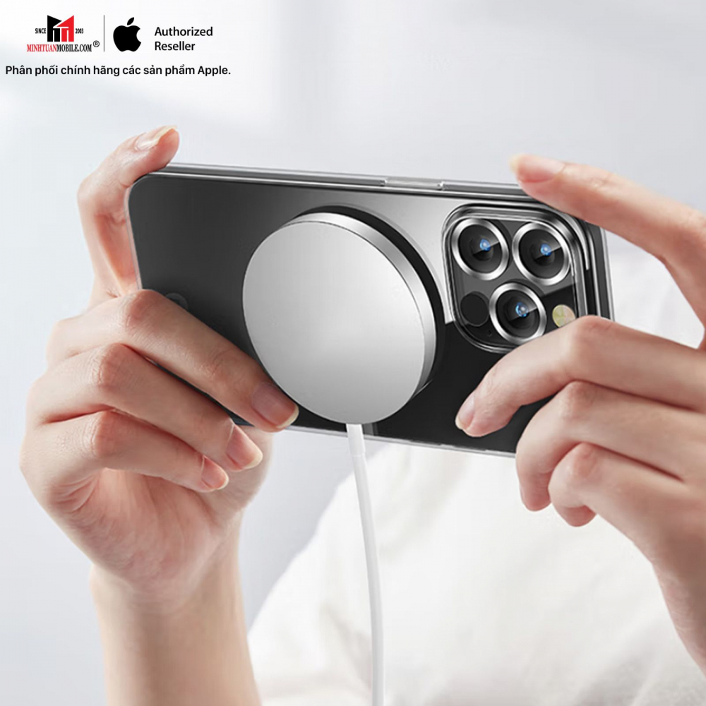 Ốp lưng iPhone 14 Pro Mipow Tempered Glass Transparent PS36