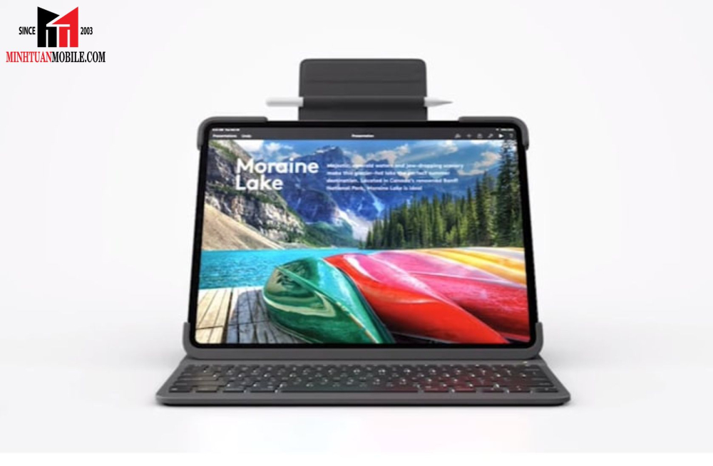 Ốp lưng kèm bàn phím iPad Pro 12.9 inch Logitech Slim Folio Pro