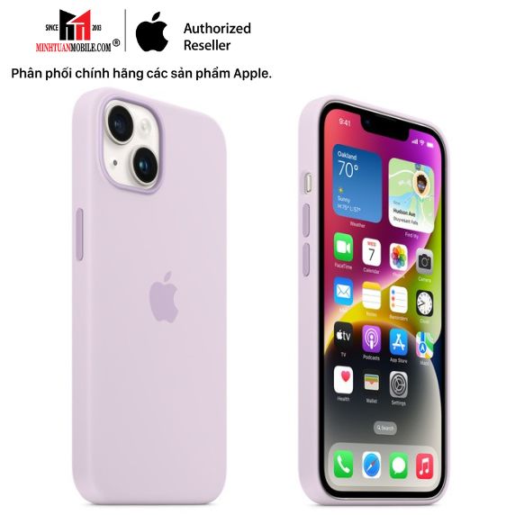 Ốp lưng MagSafe iPhone 14 Apple Silicone Chính Hãng 2022
