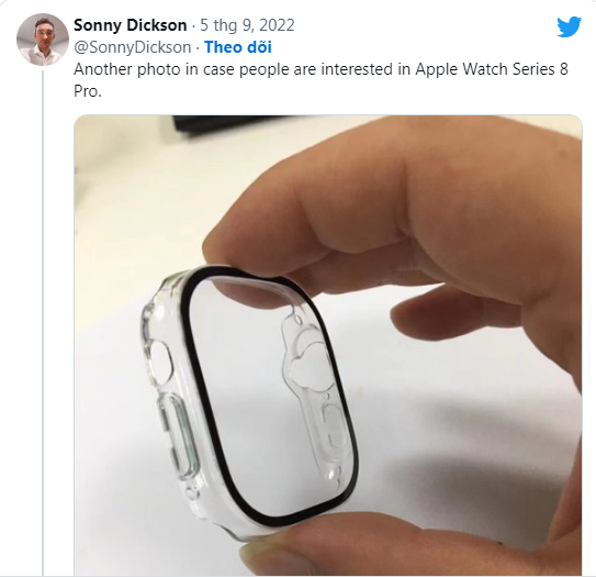 Rò rỉ thông tin Apple Watch Pro sẽ có hai nút phụ