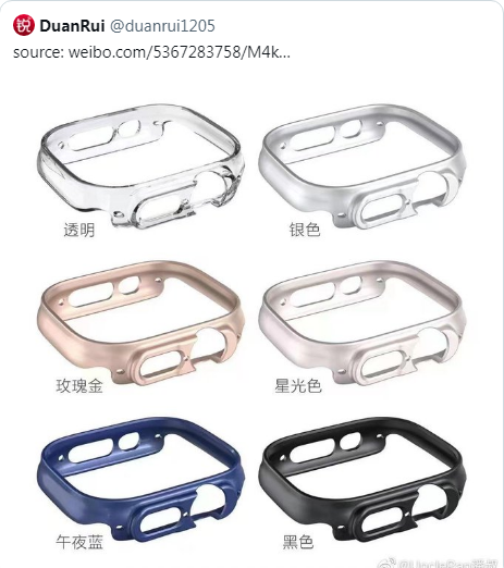 Rò rỉ thông tin Apple Watch Pro sẽ có hai nút phụ