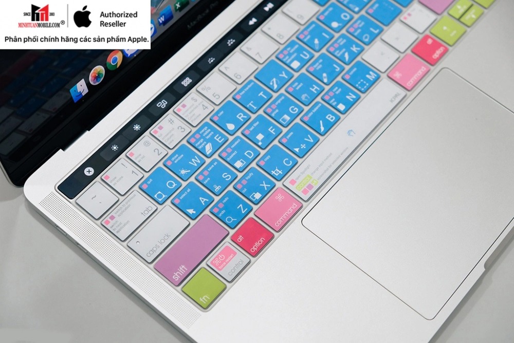 Phủ phím MacBook 12-Pro 13-15 inch JCPAL Verskin Learn JCP2174