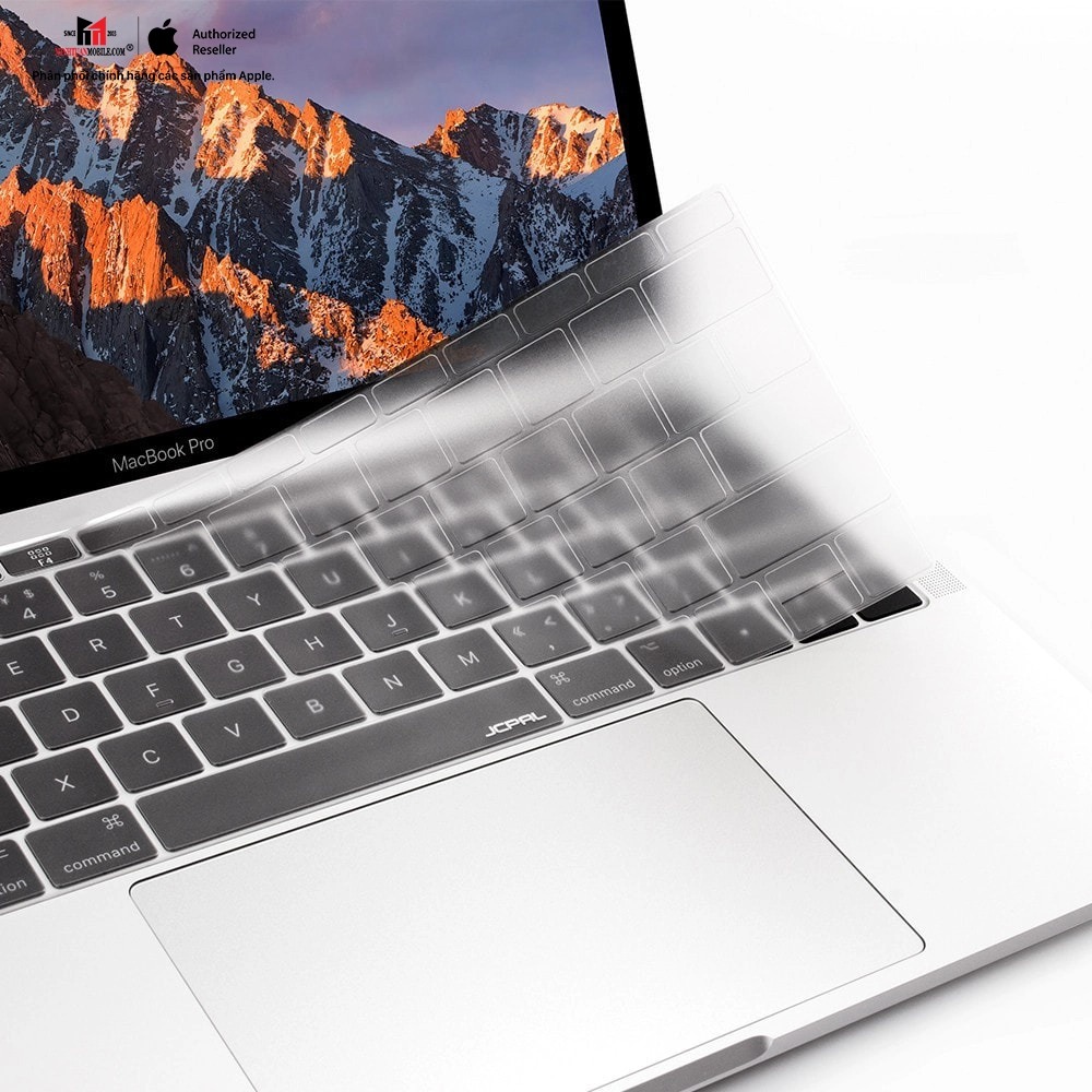 Phủ phím MacBook Pro 13/15 inch JCPAL Fitskin TPU Touch Bar JCP2228