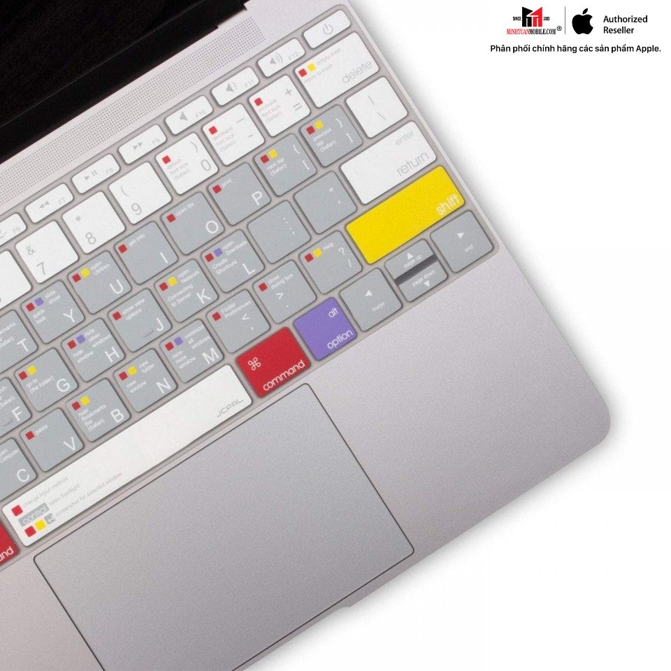 Phủ phím MacBook Air 13/MacBook Pro 13/15 Retina JCPAL Verskin JCP2050