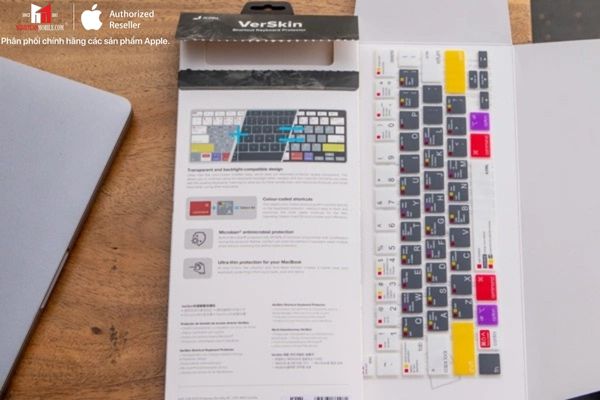 Phủ phím MacBook Pro 13 inch M1 2020 JCPAL Verskin Learn JCP2395