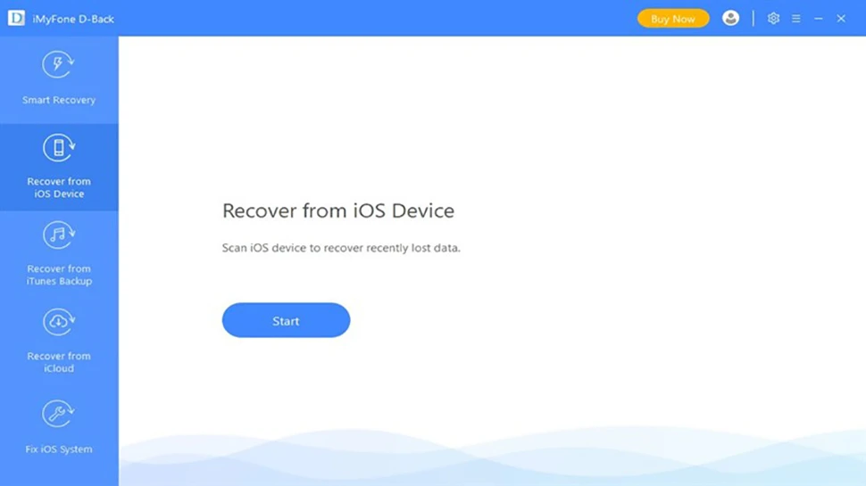 Phục hồi dữ liệu từ ứng dụng iMyFone D-Back