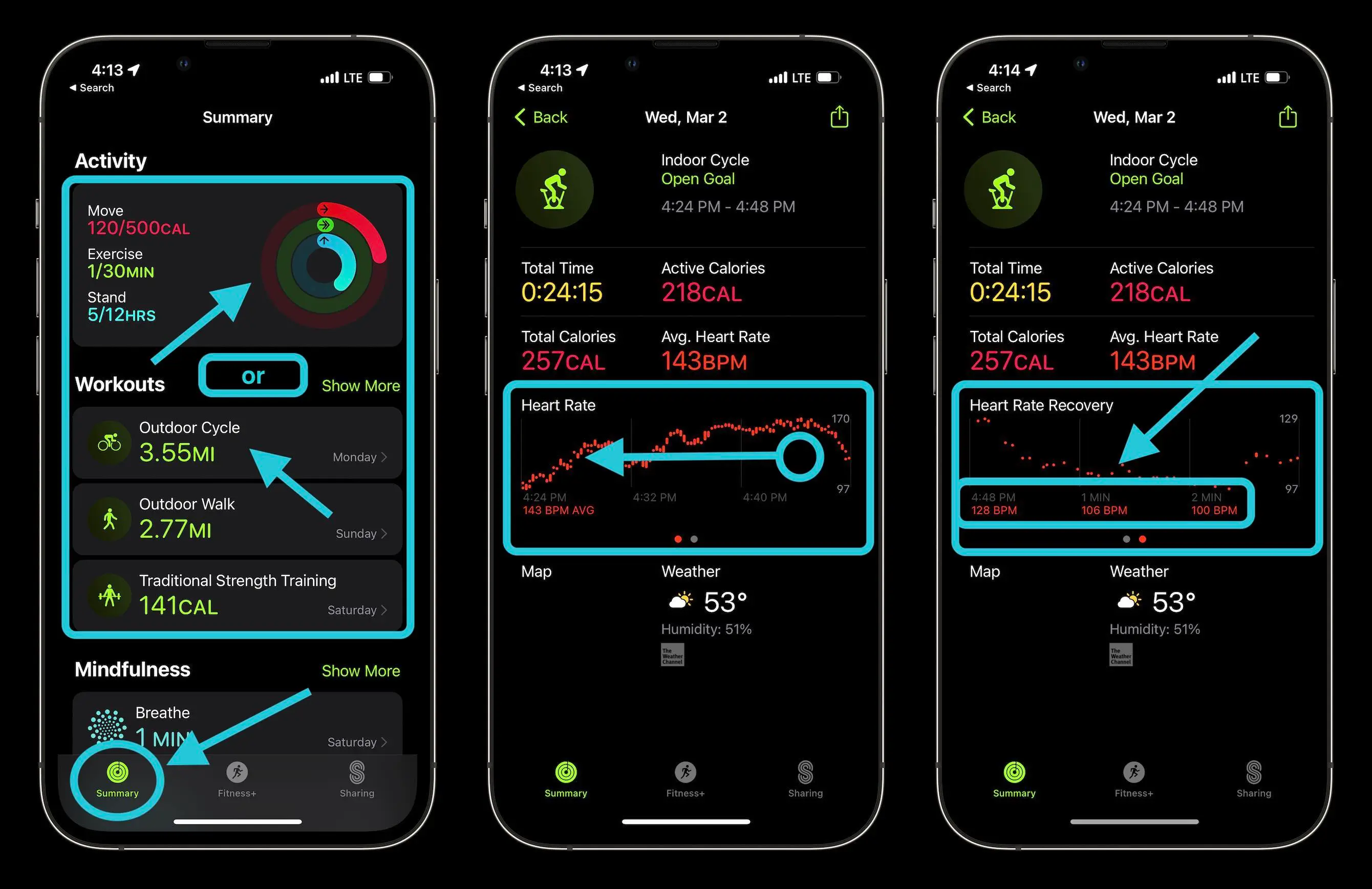 Apple Watch phục hồi nhịp tim iPhone - Hình 2