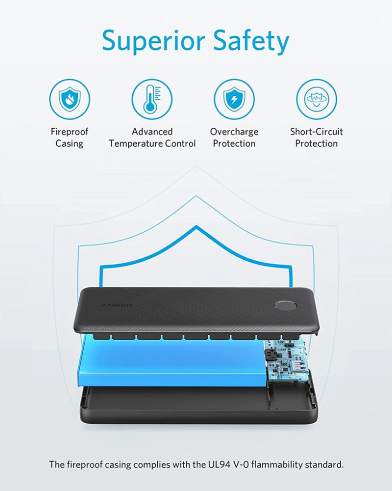 Sạc tốc độ cao lên tới 20W