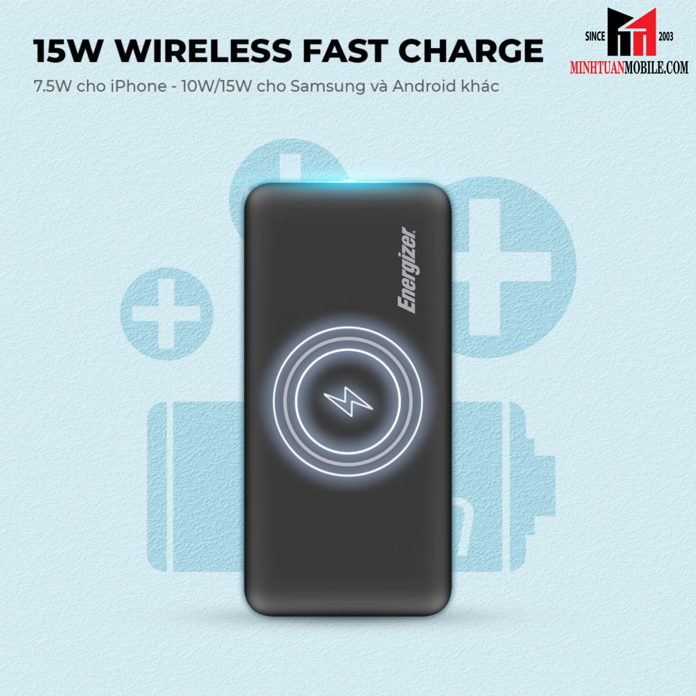 Pin sạc dự phòng Energizer 10.000 mAh QE10013PQ