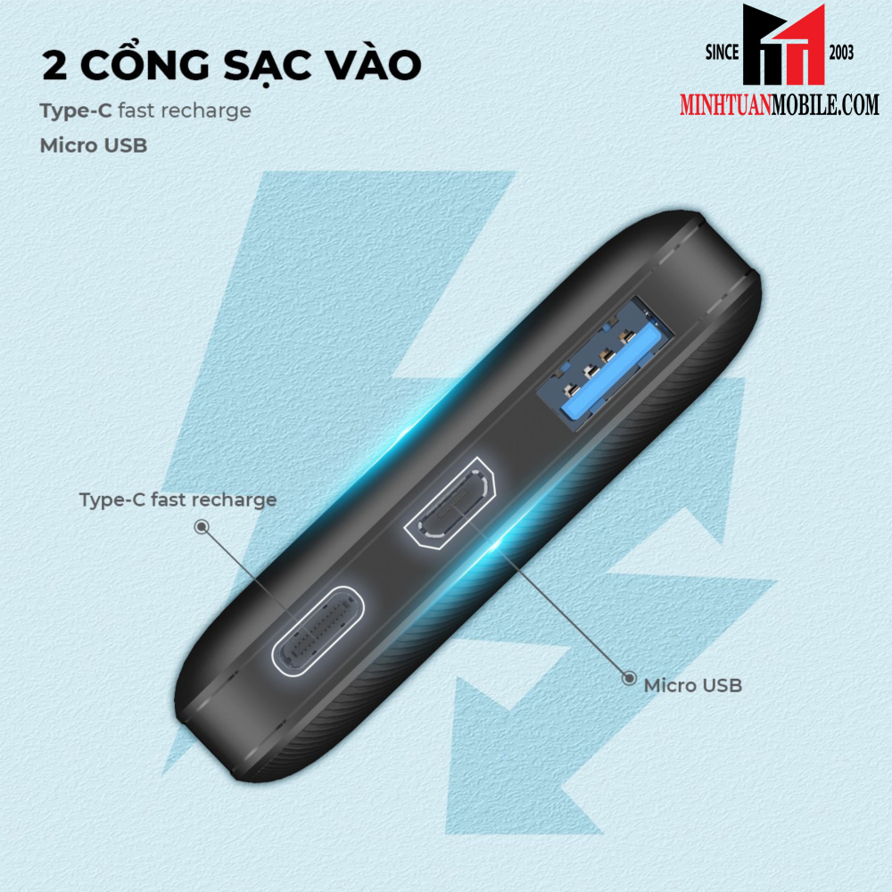 Pin sạc dự phòng Energizer 10.000 mAh QE10013PQ