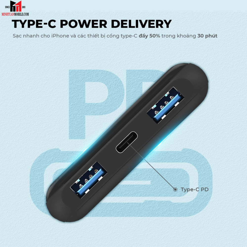 Pin sạc dự phòng Energizer 10.000 mAh UE10052PQ