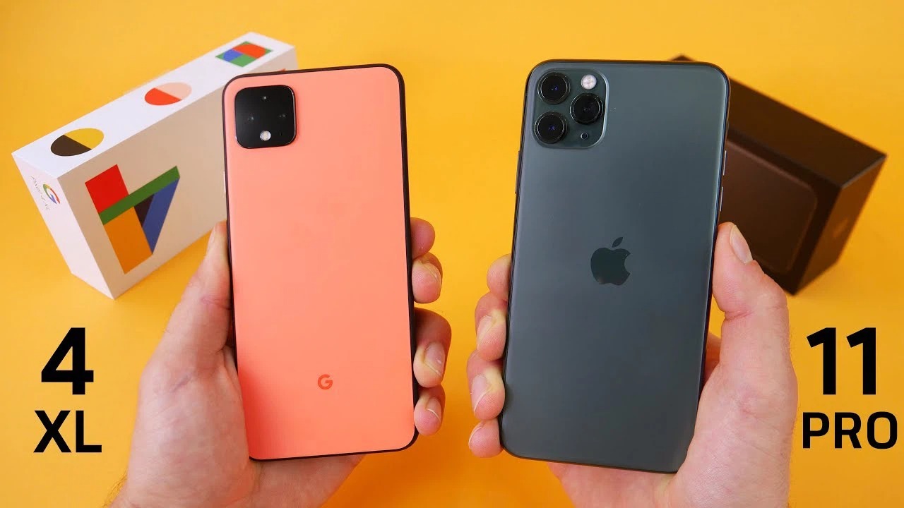 Google Pixel 4 vs iPhone 11 Pro