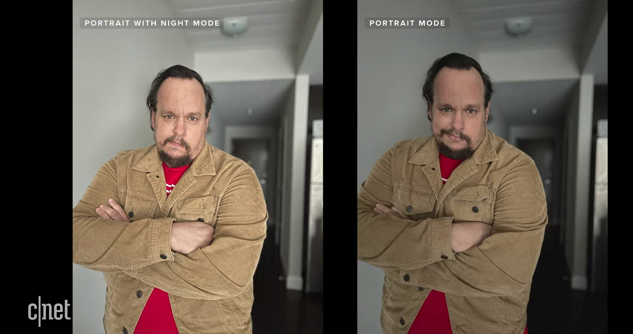 Chế độ chân dung ban đêm trên iPhone