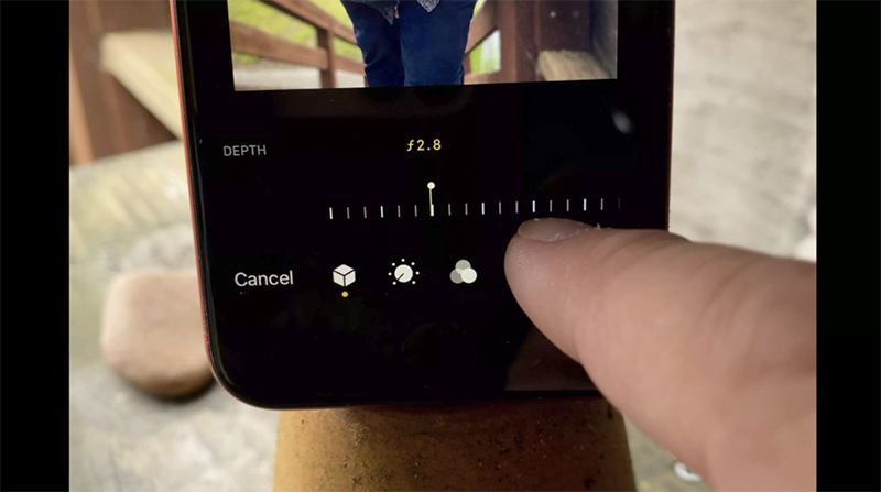 Mẹo chỉnh chiều sâu ở chế độ chân dung trên iPhone