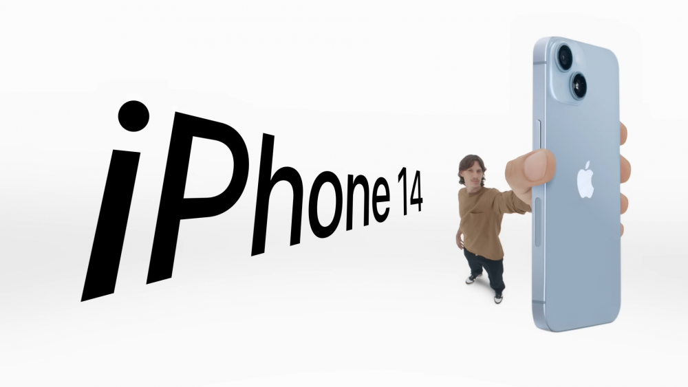 Quay quảng cáo iPhone 14