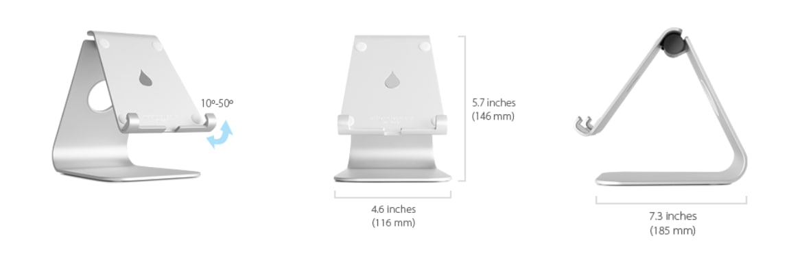 Đế đỡ tản nhiệt MStand Plus Rain Design (USA) dành cho máy tính bảng