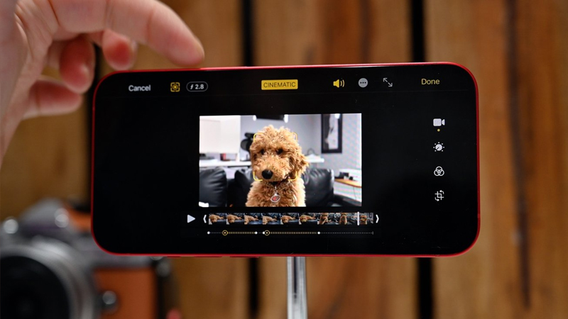 Chỉnh sửa video Chế độ điện ảnh