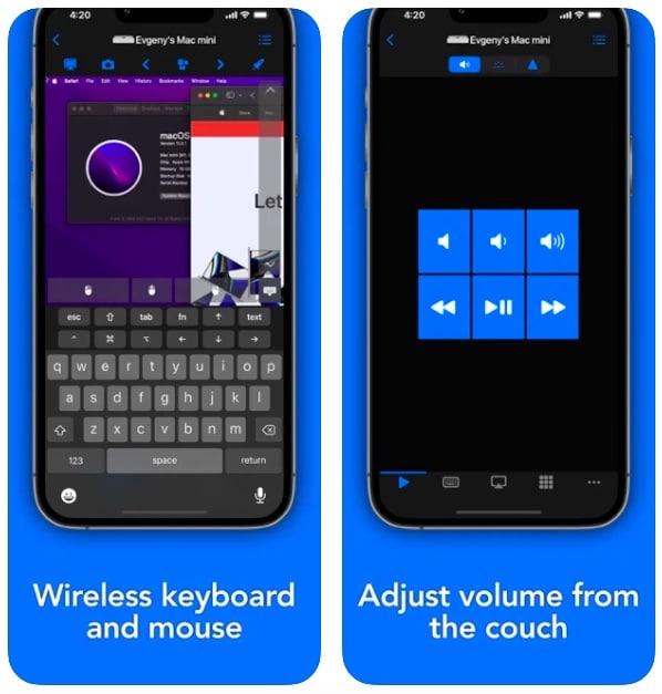 Chuột và Bàn phím Từ xa Lite