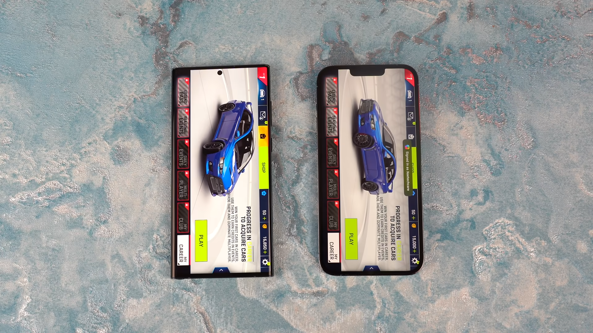 Kiểm tra tốc độ tối đa của Samsung Galaxy S22 Ultra so với iPhone 13 Pro