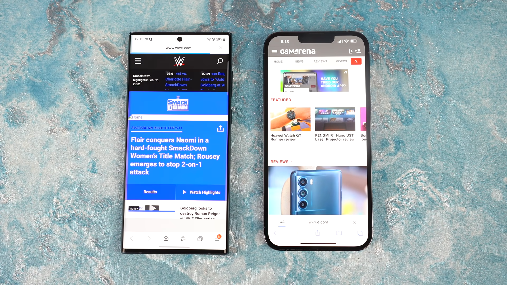 Galaxy S22 Ultra vs iPhone 13 Pro Max