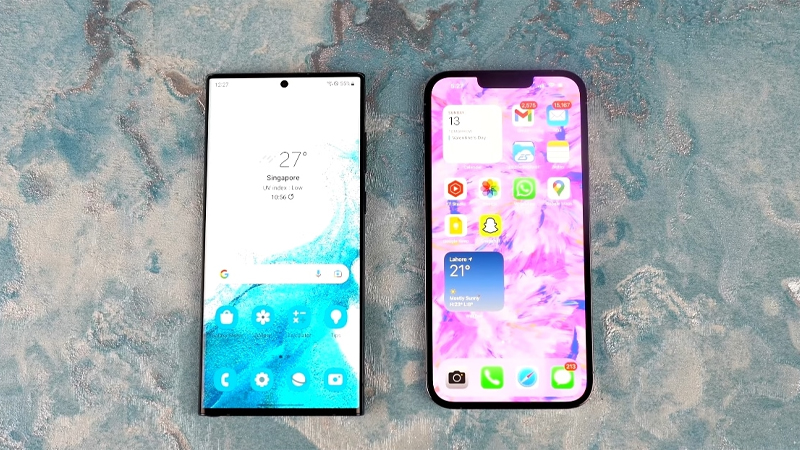 S22 Ultra vs iPhone 13 Pro Max