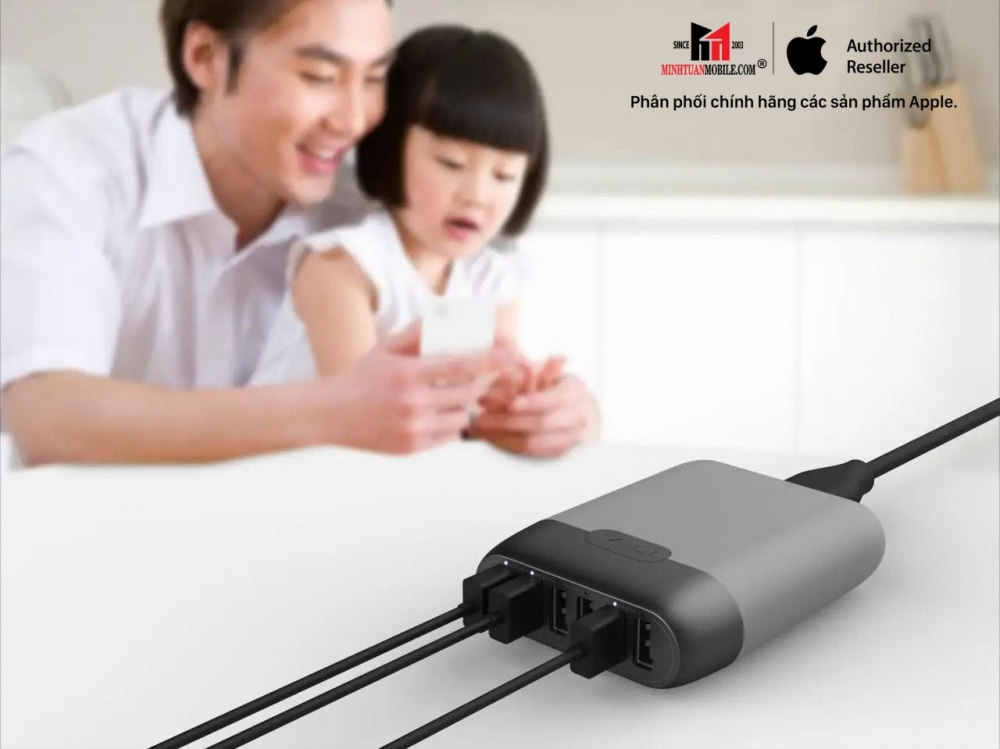 Sạc đa cổng MiLi 30W Station II