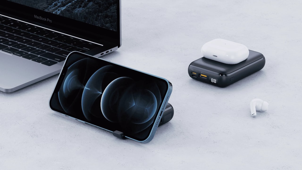 Pin sạc dự phòng Aukey 10.000 mAh 20W PD PBWL01S