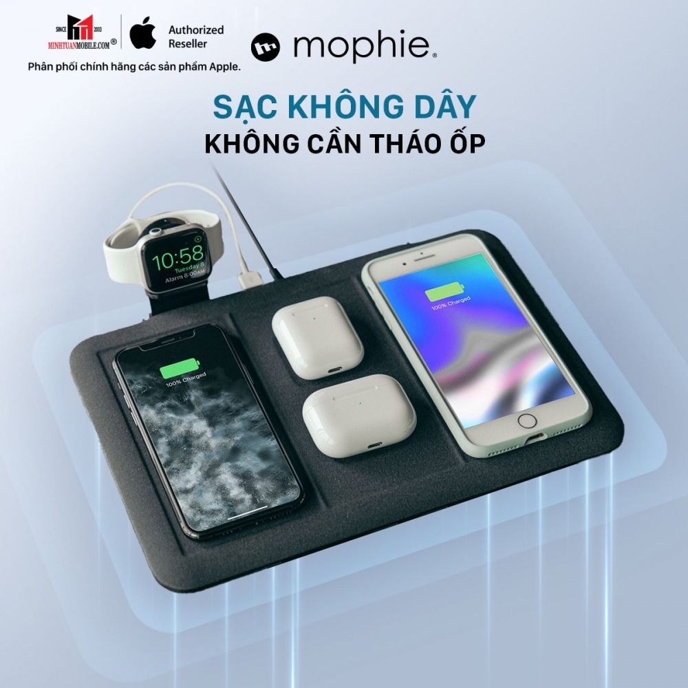 Đế sạc không dây 4 in 1 mophie