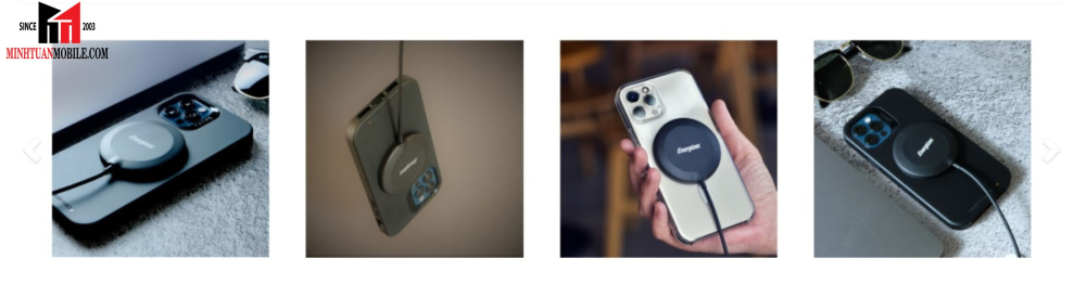 Đế sạc không dây Energizer MagPAD 15W WCP119