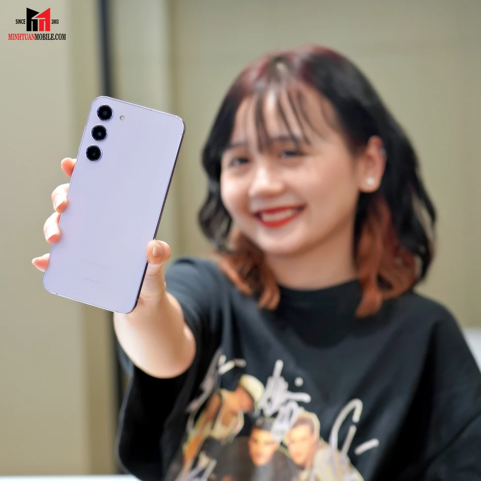 Samsung Galaxy S23 Tím Lilac tuyệt vời cho phái đẹp