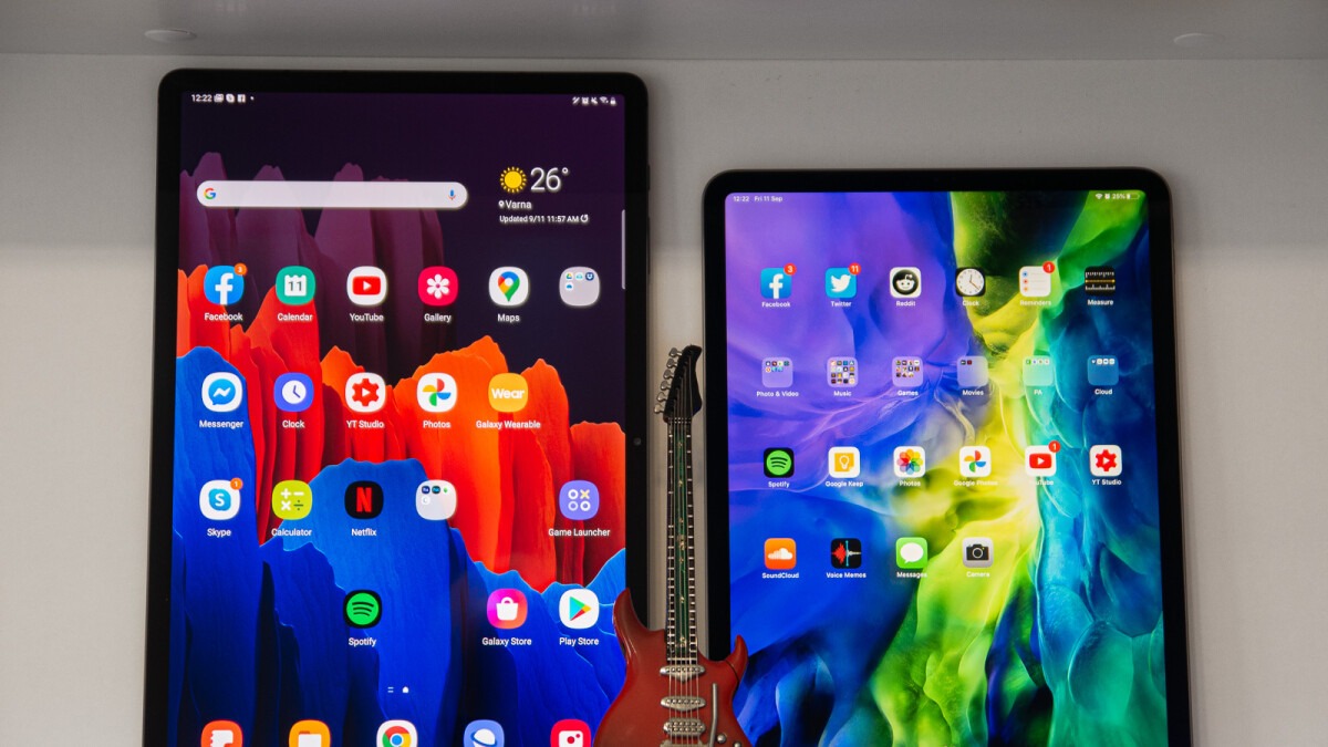 Galaxy Tab S7+ vs iPad Pro