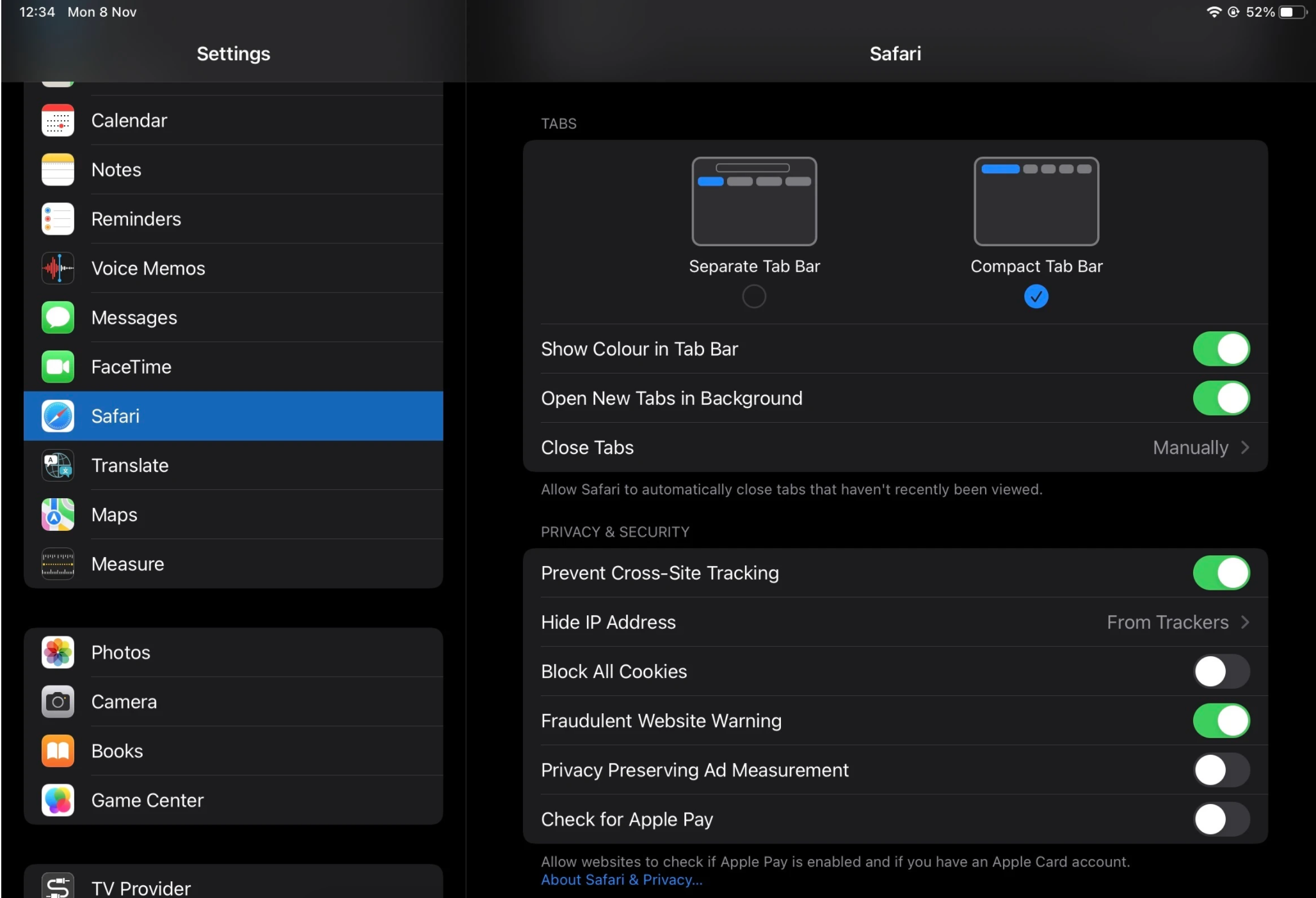 Giao diện Safari có thể chuyển đổi giữa 2 phiên bản nhỏ gọn và truyền thống