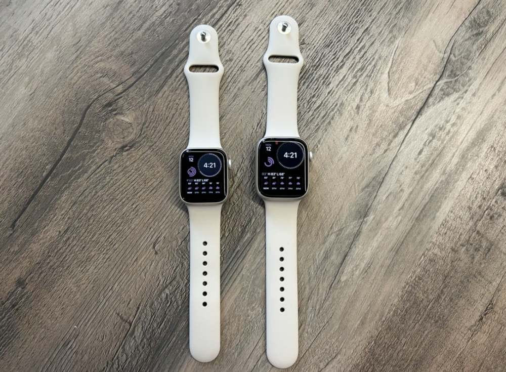 Về thiết kế, Apple Watch SE 2022 vẫn giữ 2 kích cỡ 40mm và 44mm khác với Apple Watch S8 là 41mm và 45mm. Vì là dòng sản phẩm bình dân nên Apple chỉ duy trì phiên bản vỏ nhôm và vỏ sau được thiết kế lại theo quy trình sản xuất mới giúp máy giảm lượng khí thải carbon lên đến hơn 80%.