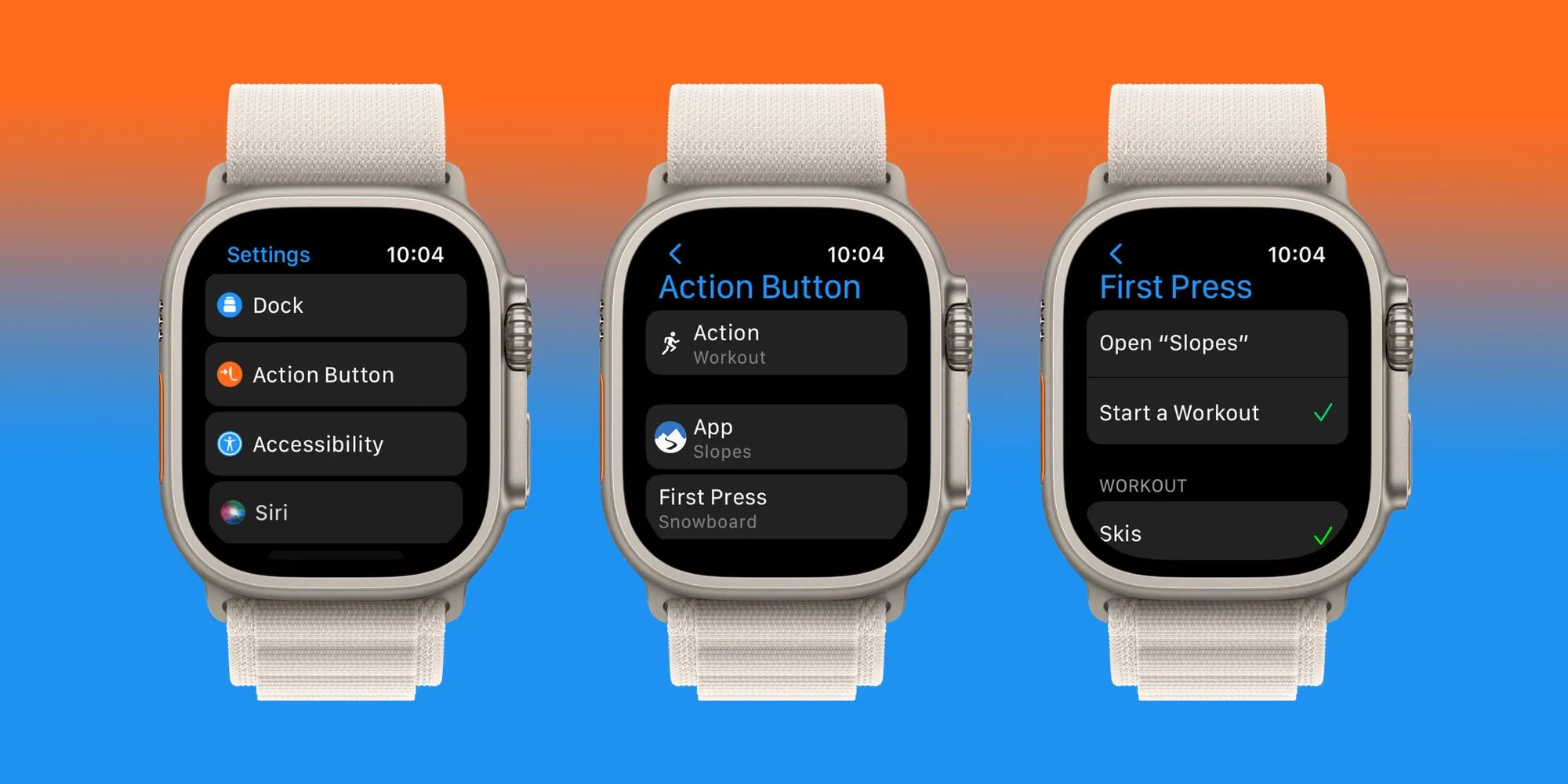 Slopes cho Apple Watch Ultra