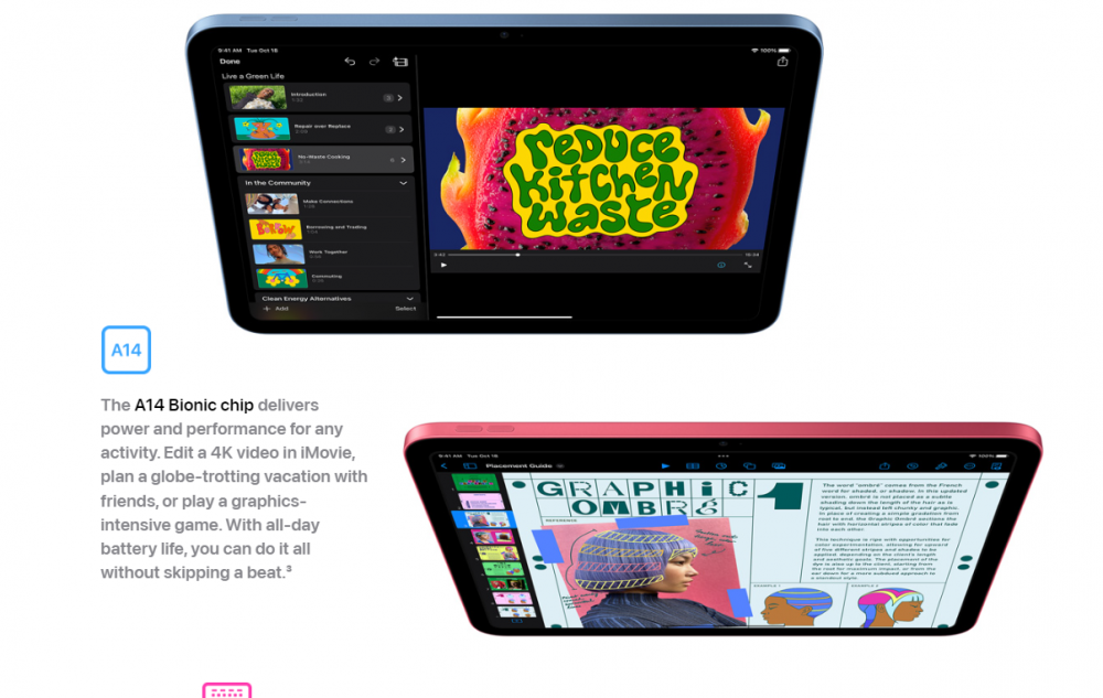 So sánh iPad 10.9 2022 (iPad Gen 10) vs iPad 10.2 2021 (iPad Gen 9): Có gì nâng cấp giữa hai thế hệ?