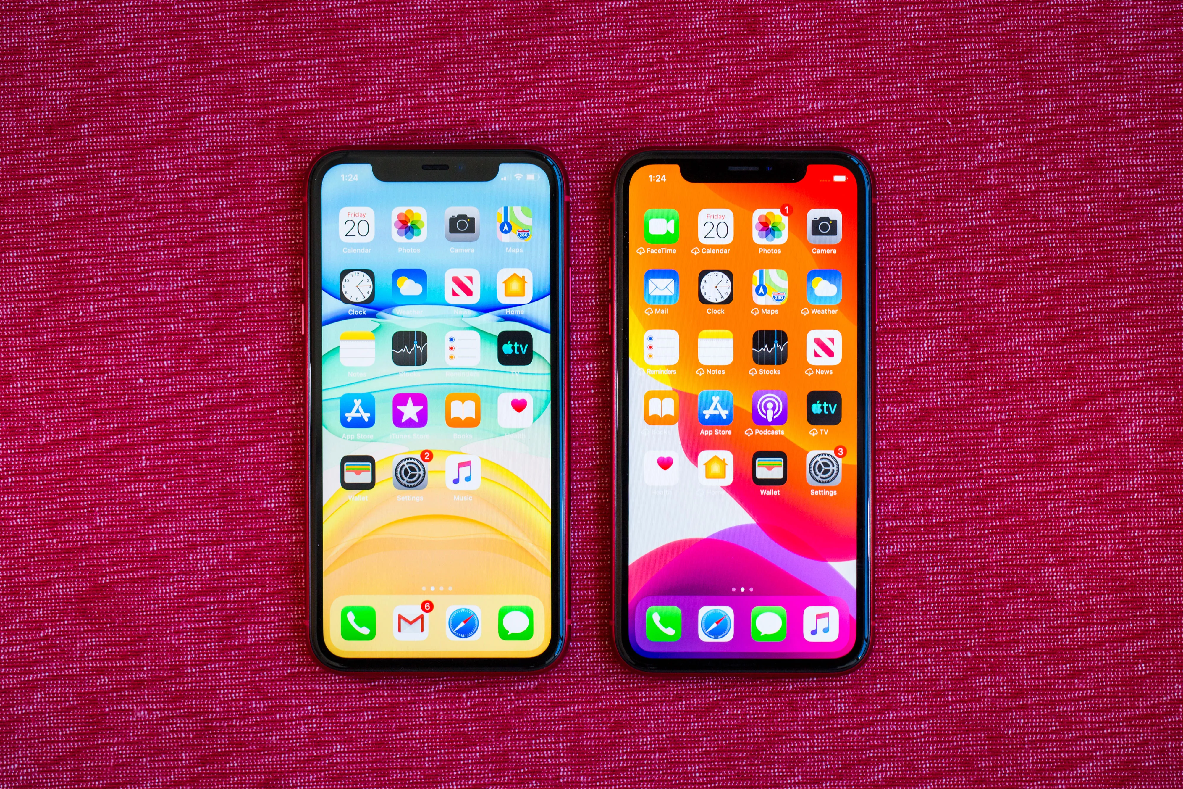 Màn hình iPhone 11 và iPhone XR