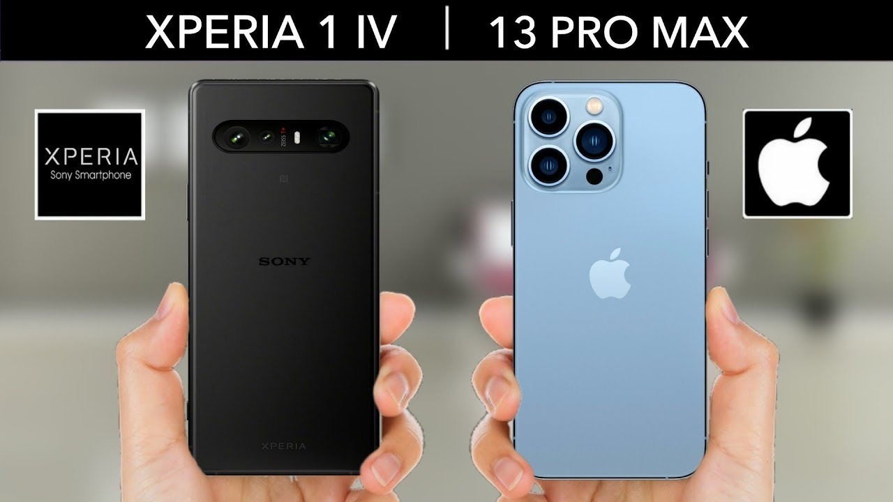 So sánh iPhone 13 Pro Max và Sony Xperia 1 IV