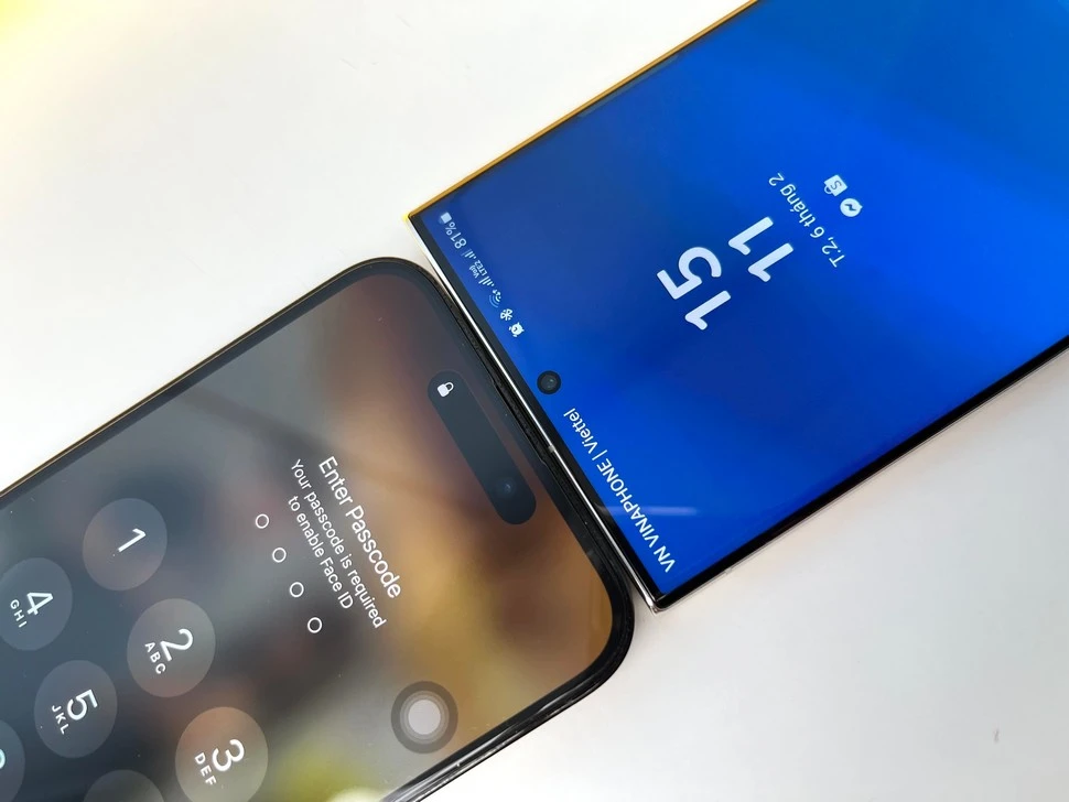 so sanh iPhone 14 Pro Max và Galaxy S23 Ultra