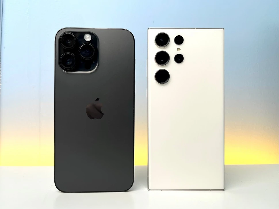 so sanh iPhone 14 Pro Max và Galaxy S23 Ultra