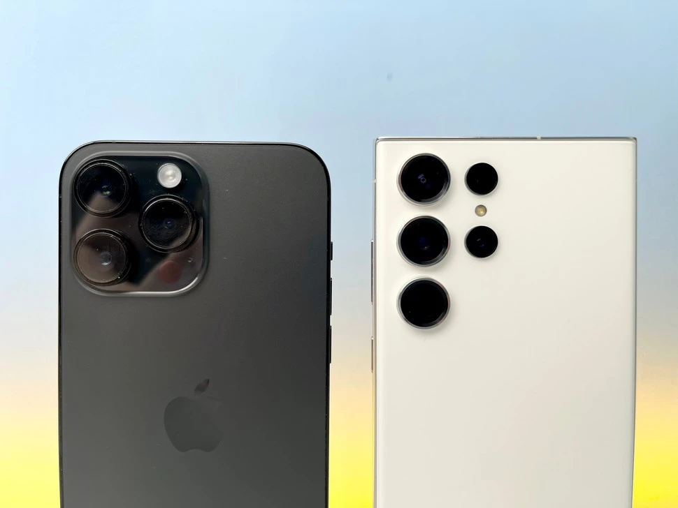 so sanh iPhone 14 Pro Max và Galaxy S23 Ultra
