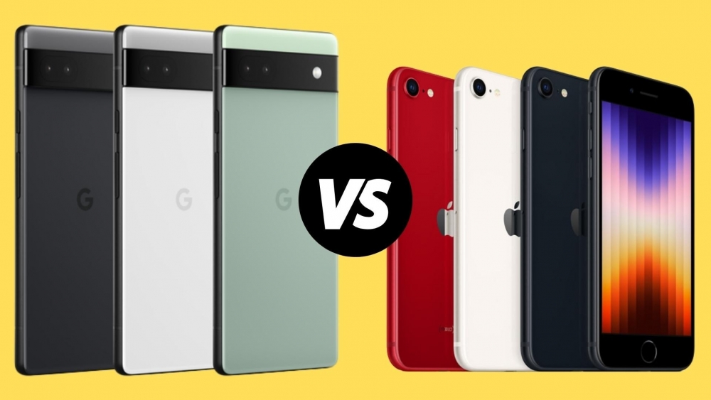 So sánh iPhone SE 2022 vs Google Pixel 6a