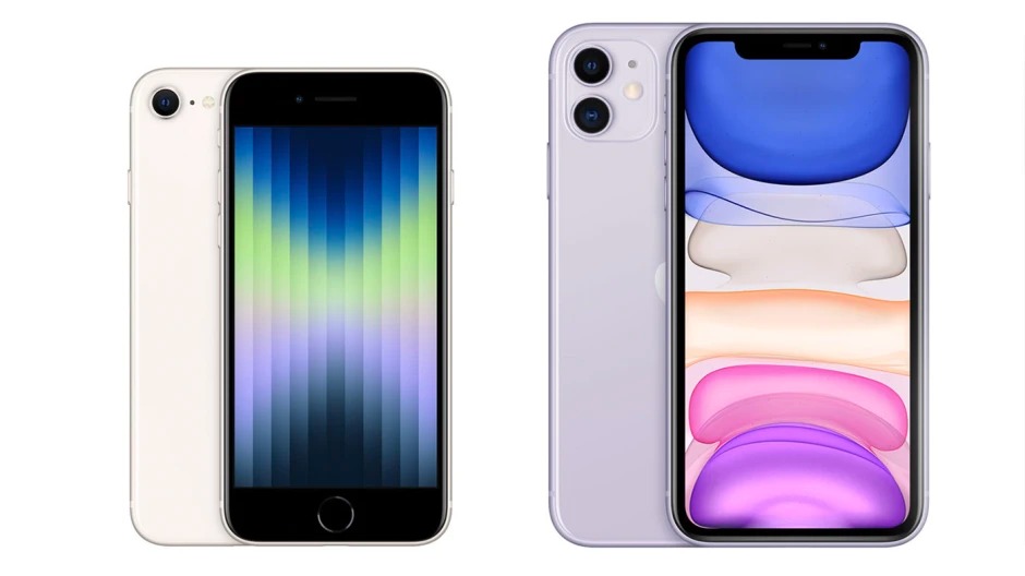 So sánh iPhone SE 2022 vs iPhone 11