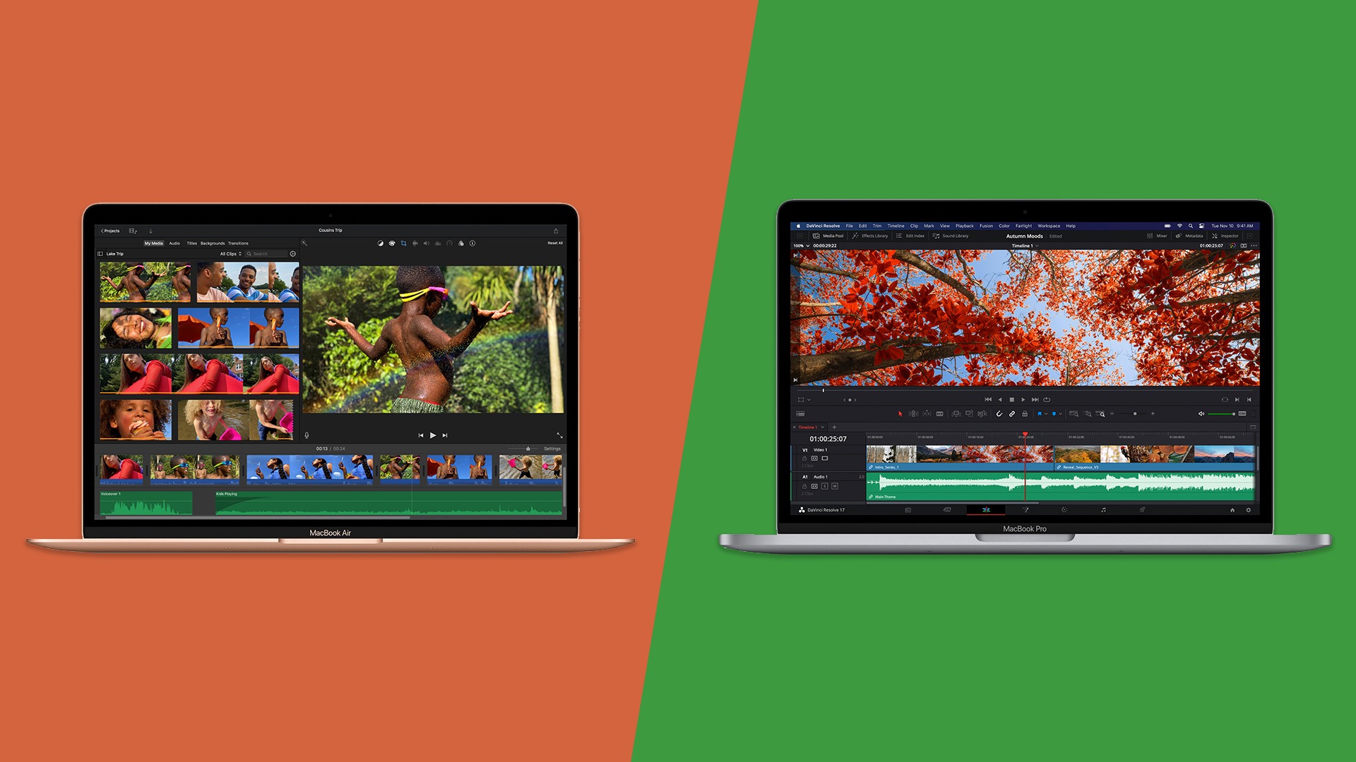 So sánh MacBook Air M1 vs MacBook Pro M1