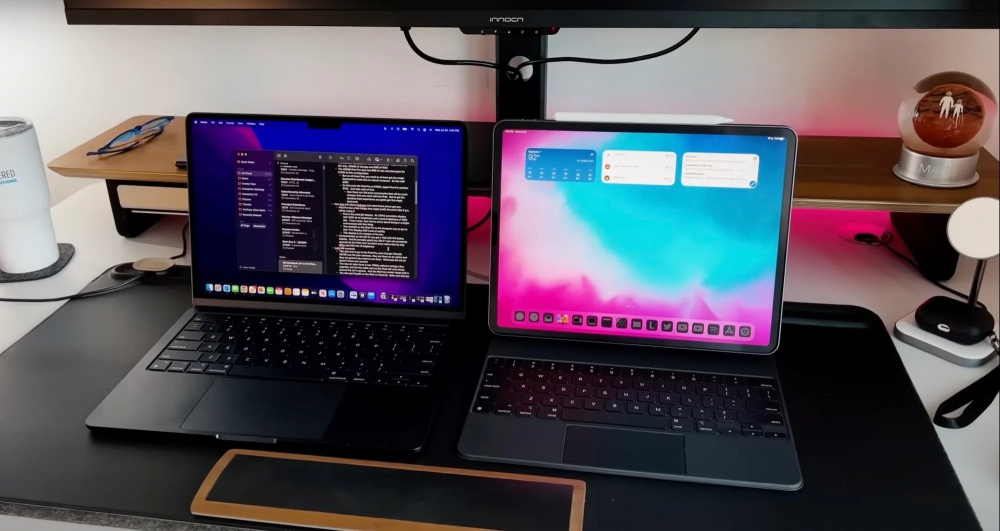 So sánh MacBook Air M2 2022 vs iPad Pro M1