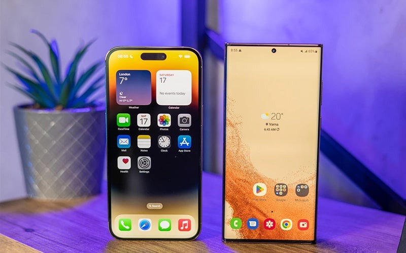 So sánh Samsung Galaxy S23 Ultra vs Apple iPhone 14 Pro Max